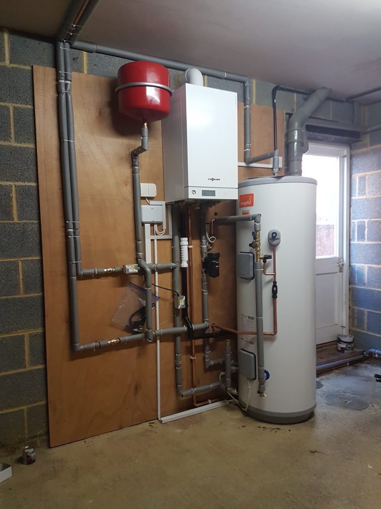 Viessmann Boiler Installation with Megaflow Unvented Indirect Cylinder